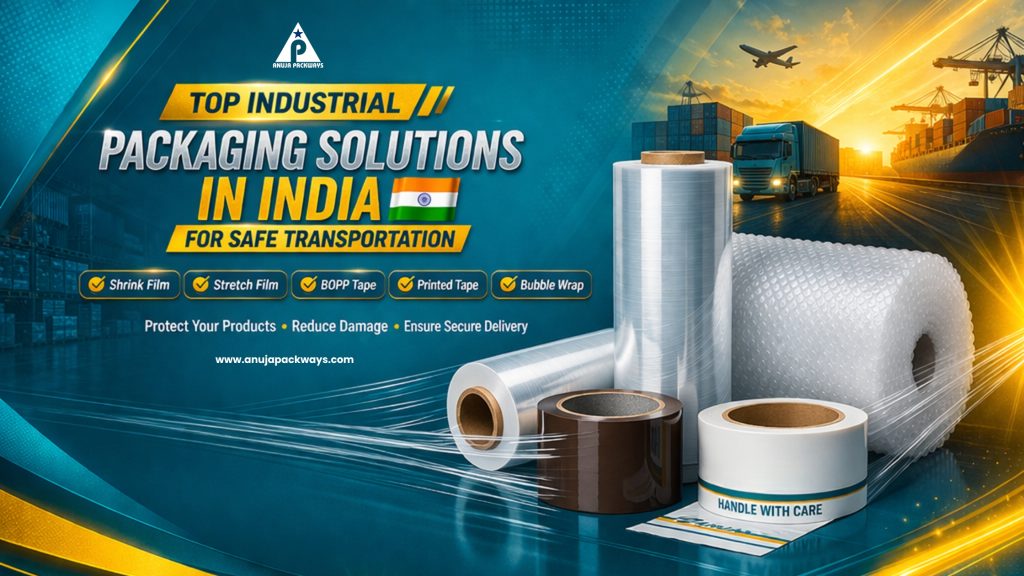 Top Industrial Packaging Solutions in India for Safe Transportation