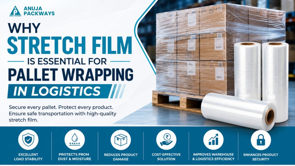 Why Stretch Film is Essential for Pallet Wrapping in Logistics